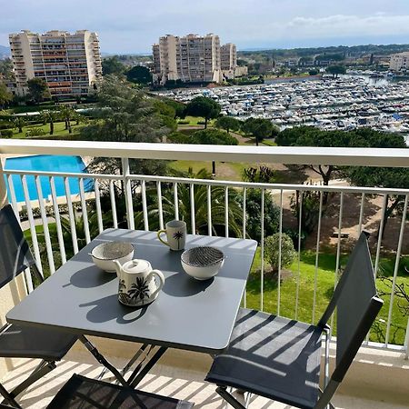 Studio Avec Vue Sur Marina Et Mer - 2 Adultes Et 1 Enfant Maximum Mandelieu Zewnętrze zdjęcie