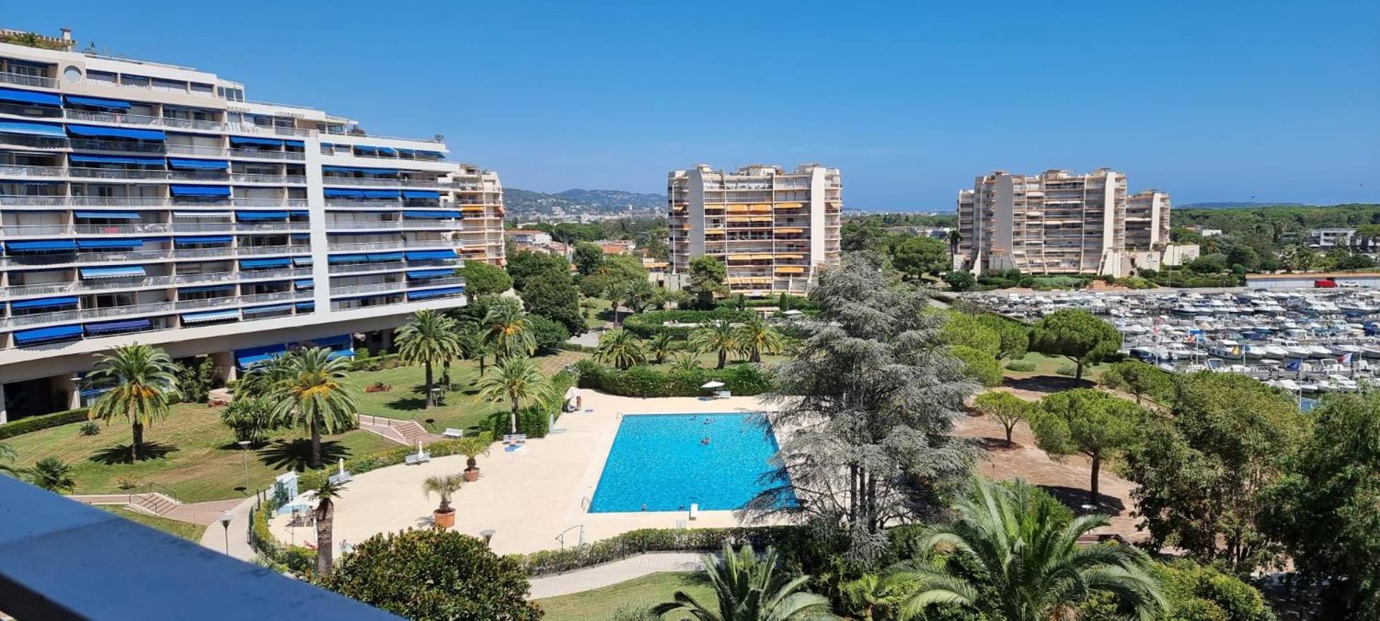 Studio Avec Vue Sur Marina Et Mer - 2 Adultes Et 1 Enfant Maximum Mandelieu Zewnętrze zdjęcie